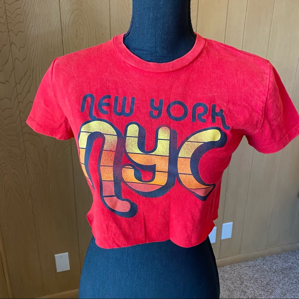 NYC crop top